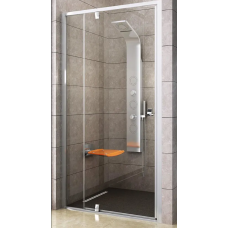 Душевая дверь в нишу RAVAK Pivot PDOP2-100 03GA0C00Z1 100х190 см прозрачное стекло распашная